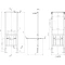Комплект подвесной унитаз + система инсталляции Cersanit Crea A64443 - 10