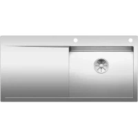 Кухонная мойка Blanco Flow XL 6 S-IF InFino зеркальная полированная сталь 521640