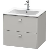 Тумба бетонно-серый матовый 62 см Duravit Brioso BR410100707