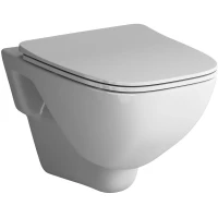 Унитаз подвесной Am.Pm X-Joy C851701SC безободковый, с сиденьем микролифт, белый