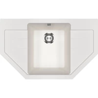 Кухонная мойка Ulgran ультра-белый U-609-341