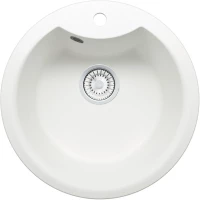 Кухонная мойка Tolero белый R-108E №923