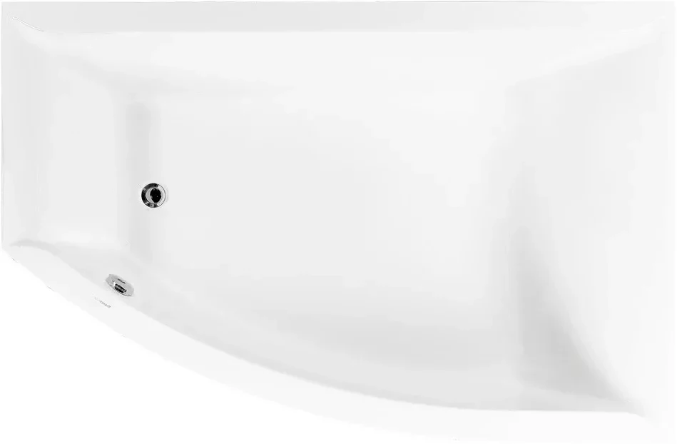 Акриловая ванна 160x105 см R Vagnerplast Veronela offset VPBA160VEA3PX-04