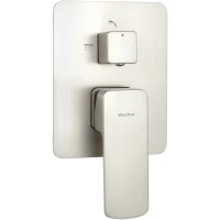 Смеситель для ванны Allen Brau Infinity X2 5.21014-BN встраиваемый, никель матовый