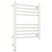 Полотенцесушитель электрический 500x400 белый глянец МЭМ левый, перемычка прямая Сунержа Богема 3.0 12-5804-5040