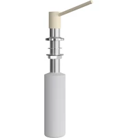 Дозатор для жидкого мыла Florentina Марко 707.728.0000.202 300 мл, встраиваемый, для кухни, хром/шампань