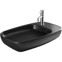Раковина-чаша Allen Brau Liberty 4.32012.31 70x42,6 см, накладная, черный матовый