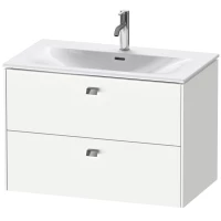 Тумба белый матовый 82 см Duravit Brioso BR431201018