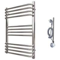 Полотенцесушитель электрический 800x530 ТЭН левый/правый Point Омега П12 PN90158SE