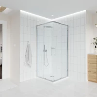 Душевой уголок Veconi Evo E3-CH-8080-01-C9 80x80 см, профиль хром, стекло прозрачное