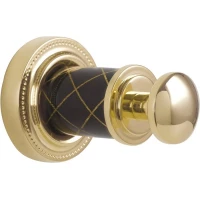 Крючок Boheme Murano 10906-CH-G для ванны, золотой/шоколад