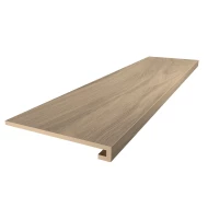 Ступень Kerama Marazzi Монтиони бежевый тёмный матовый обрезной 33x119,5 SG518420R\GCF