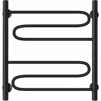 Полотенцесушитель водяной Secado Валенсия 1 4673739223802 600x632, черный матовый