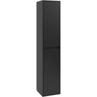 Пенал Villeroy & Boch Skyla Volcano Black C80101VL подвесной R, черный матовый