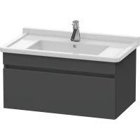 Тумба графит матовый 80 см Duravit DuraStyle DS638804949