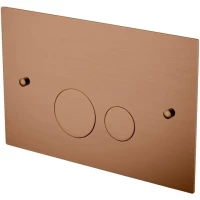 Кнопка смыва Boheme 648-BRB для инсталляции, бронза матовая