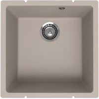 Кухонная мойка Ulgran Under 400-02 45x45 см, лен