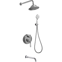 Душевой комплект Bronze De Luxe Perse NT9055-OR-3