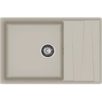 Кухонная мойка GranFest Level 760L 76x50 см, топаз