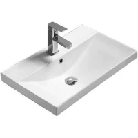 Раковина Equil Lake 9696-60 EQUIL 60,8x39,8 см, накладная, белый