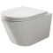 Унитаз подвесной Ceramica Nova Trend 111010S безободковый, с сиденьем микролифт, белый - 1