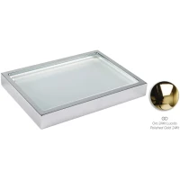 Мыльница Cezares Prizma PRIZMA-SODP-03/24 настольная, золотой