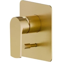 Смеситель для ванны Newform Haka 72070E.59.097 встраиваемый, золотой матовый