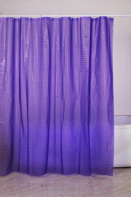Штора для ванной комнаты Fixsen PE3003P purple