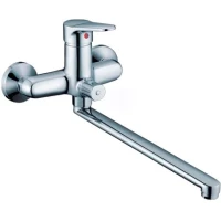 Смеситель для ванны Gappo G2236 универсальный, с душевым гарнитуром, хром