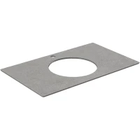 Столешница 79,6 см серый матовый для накладных раковин Kerama Marazzi Plaza Modern Фондамента PL5.DL500920R\80