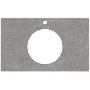 Изображение товара столешница 79,6 см серый матовый для накладных раковин kerama marazzi plaza modern фондамента pl5.dl500920r\80