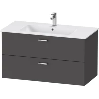 Тумба графит матовый 100 см Duravit XBase XB612204949