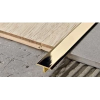 Профиль Т-обр.латунь полир.26мм 2,7м PCROL 269