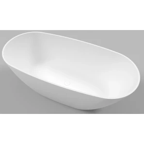 Изображение товара ванна из литьевого мрамора 160x75 см whitecross onyx d 0207.160075.200