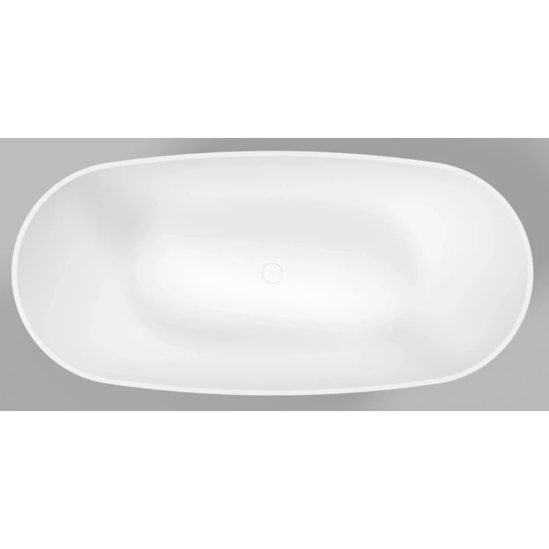 Ванна из литьевого мрамора 160x75 см Whitecross Onyx D 0207.160075.200