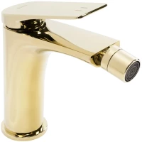 Смеситель для биде Rea Avalon REA-B1125 без донного клапана, золотой