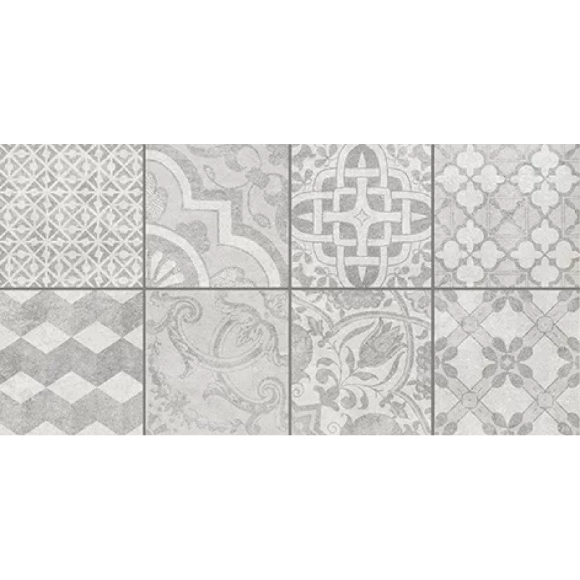 Декор Laparet Bastion с пропилами мозаика серый 08-03-06-453 20х40