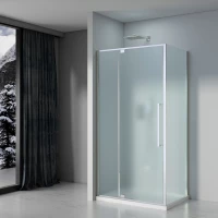 Душевой уголок 90x90 см Black & White Stellar Wind S812 CF 812900CF матовое