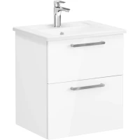 Тумба с раковиной белый глянец 60 см VitrA Root 66294