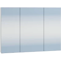 Зеркальный шкаф Санта Аврора 700350 100x65 см L/R, белый глянец