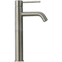 Смеситель для раковины Paini Cox 78PW211LL с донным клапаном, никель матовый