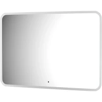 Зеркало Defesto Lume DF 3809RH 100x70 см, с LED-подсветкой, сенсорным выключателем, диммером