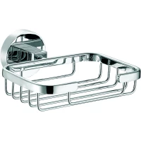 Мыльница Azario Nessy AZ-73109A настенная, хром 