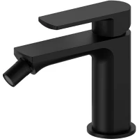 Смеситель для биде Newform Haka 72027.01.093 без донного клапана, черный матовый