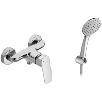 Смеситель для душа Santek Таос WH5A20009C001 с душевым гарнитуром, хром