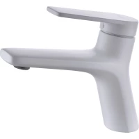 Смеситель для раковины D&K Bayern.Furth DA1522108 белый матовый