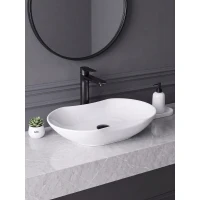 Раковина-чаша GID N9175 66,5x41 см, накладная, белый