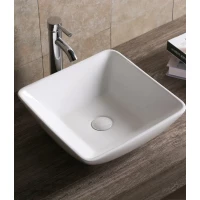 Раковина-чаша Ceruttispa CR7034D 42x42 см, накладная, белый