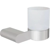 Стакан для зубных щеток Knotlor Bliss SC102BS настенный, нержавеющая сталь