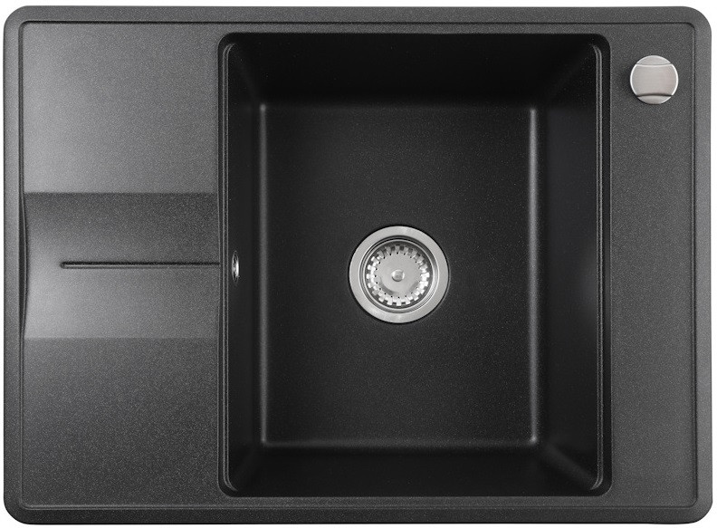Кухонная мойка Teka Estela 50 S-TQ черный металлик 40148090 